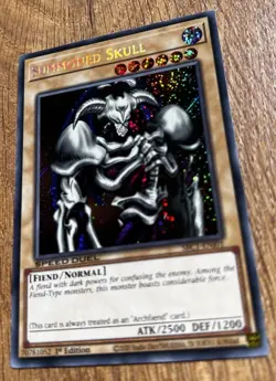 Summoned Skull | SBC1-ENI01 | Secret Rare | 1st Edition | YuGiOh Card | Mint - Image 3