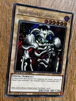 Summoned Skull | SBC1-ENI01 | Secret Rare | 1st Edition | YuGiOh Card | Mint - Image 5