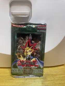 Yu-Gi-Oh! TCG Factory Sealed First Edition Pack (Soul Of The Duelist) - Image 1