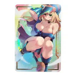 Doujin Art Waifu Anime Holo Foil ACG Card 1185 - Yu Gi Oh Dark Magician Girl - Image 2