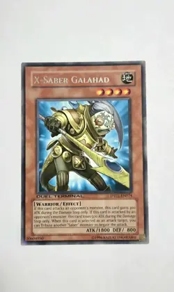 X-Saber Galahad ( Parallel Rare ) DT01-EN074 Duel Terminal 1 - Image 1
