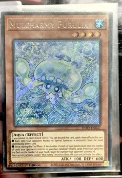 INFO-EN027 Mulcharmy Purulia Secret Rare 1st Ed YuGiOh - Image 1