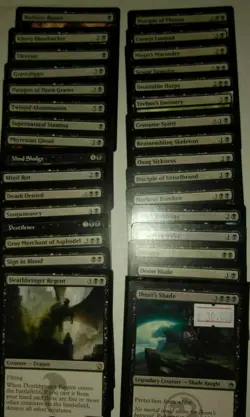 MTG Commander Deck Ihsan's Shade Magic the Gathering Cards Mono Black - Image 3