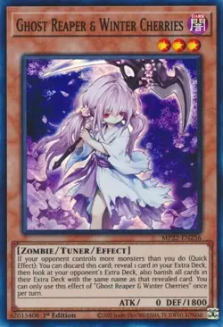 Ghost Reaper & Winter Cherries - Yu-Gi-Oh! - LP - 1st Edition - HOLO - Image 2