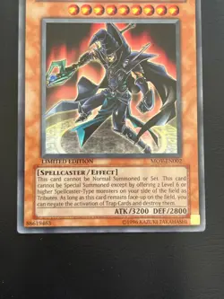 YUGIOH SORCERER OF DARK MAGIC COMMON MOV-EN002 LIMITED EDITION PLAYED CONDITION - Image 4