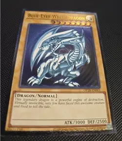 Blue-Eyes White Dragon OP28-EN001 OTS - Holo Shift Misprint - Image 10