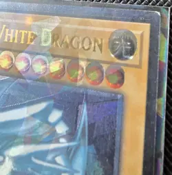 Blue-Eyes White Dragon OP28-EN001 OTS - Holo Shift Misprint - Image 3