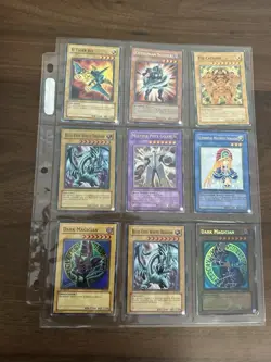 Yu-Gi-Oh Card Lot Blue-Eyes Red-Eyes Dark Magician Exodia Toon 140+ Cards - Image 1
