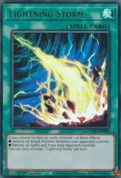 Yugioh! Lightning Storm - MAMA-EN089 - Ultra Rare - 1st Edition Near Mint, Engli - Image 1