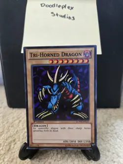 Tri-Horned Dragon LCYW-EN157 Legendary Collection 3 Super Rare 1st Ed Light Play - Image 10
