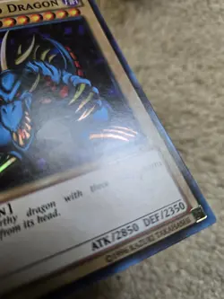 Tri-Horned Dragon LCYW-EN157 Legendary Collection 3 Super Rare 1st Ed Light Play - Image 2