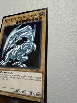 Yugioh TCG! Blue-Eyes White Dragon OP28-EN001 Ultimate Rare NM - Image 8