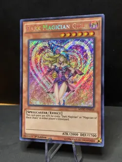 Yu-Gi-Oh! TCG Dark Magician Girl MVP1-ENS56 1st Edition Secret Rare NM - Image 3