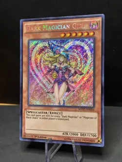 Yu-Gi-Oh! TCG Dark Magician Girl MVP1-ENS56 1st Edition Secret Rare NM - Image 7