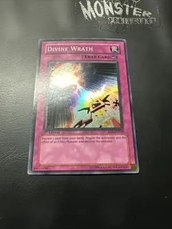 YUGIOH DIVINE WRATH SUPER RARE RDS-EN050 1ST EDITION - Image 2
