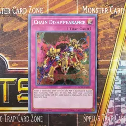 ( CHAIN DISAPPEARANCE ) - Secret Rare - LCKC-EN094 - 1st - NM - Yu-Gi-Oh Kaiba - Image 2