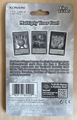 Yu-Gi-Oh! Brothers Of Legend Blister Pack 1st Edition - Factory Sealed - Image 4