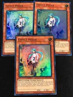 Yugioh Effect Veiler RA01-EN003 SUPER 1ST x3 (NM) - Image 2