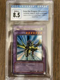 Gaia the Dragon Champion LOB-125 The Legend of Blue Eyes White Dragon Unlimited|Unlimited Edition - Image 4