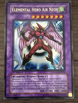 Elemental Hero Air Neos STON-EN034 Strike of Neos 1st edition - Image 1