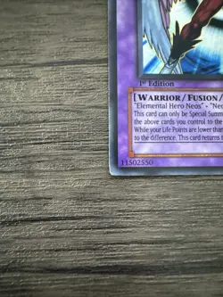 Elemental Hero Air Neos STON-EN034 Strike of Neos 1st edition - Image 2