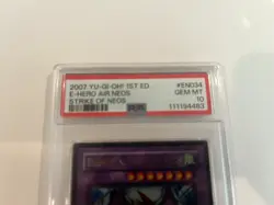 Elemental Hero Air Neos STON-EN034 Strike of Neos 1st Edition - Image 4