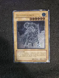 ULTIMATE Rare Frostosaurus STON-EN002 Unlimited Yugioh - Image 1