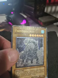 ULTIMATE Rare Frostosaurus STON-EN002 Unlimited Yugioh - Image 5