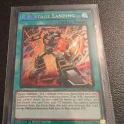 YuGiOh - R.B. Stage Landing - DUAD-EN096 - Secret Rare - 1st Edition - NM - Image 1