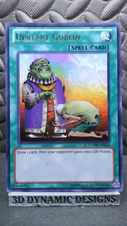 | Yugioh Upstart Goblin LCYW-EN265 Ultra Rare Legendary Yugis World NM/VLP 🔥 | - Image 1