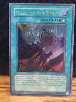 Mark of the Rose (UTR) CSOC-EN047 Ultimate Rare Crossroads of Chaos YuGiOh Card  - Image 1
