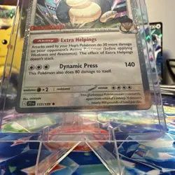 Pokemon TCG Hop's Snorlax Stamped Promo Card 117/159 GameStop Exclusive, Sealed - Image 2