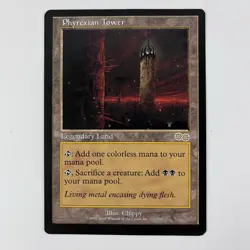 MTG Phyrexian Tower Urza's Saga Magic The Gathering TCG Card Ships Free - Image 1