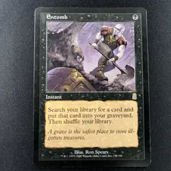 MTG Entomb Odyssey Magic the Gathering - Image 1