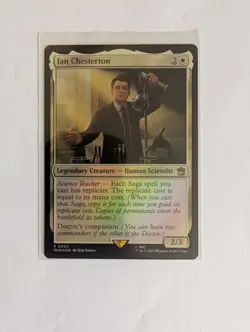 MtG Ian Chesterton R Doctor Who Magic The Gathering NM/M - Image 1