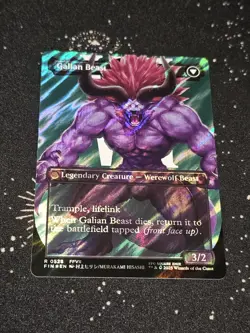 Vincent Valentine 528, Borderless Surge Foil, Final Fantasy, FIN MTG TCG - Image 2