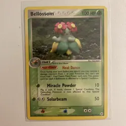 Pokemon TCG Bellossom EX Hidden Legends Card 16/101 Regular Rare - Image 1