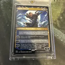 MTG Kaito Shizuki (Showcase) - Kamigawa: Neon Dynasty (NEO) #350 MTG - Image 6