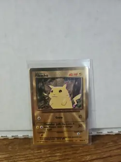POKEMON CELEBRATIONS ULTRA-PREMIUM PIKACHU (Gold  Metal - Image 3