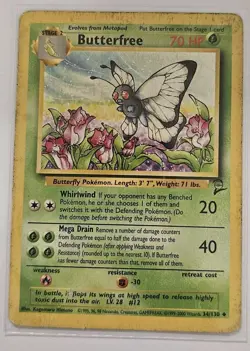 Pokemon CCG Lot Of 8 Regular Cards 1995-2000 GOOD - Image 2