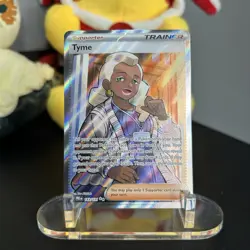 Tyme 143/131 Pokemon TCG SV: Prismatic Evolutions Ultra Rare Full Art NM - Image 1