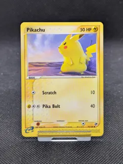 Pokemon Card Pikachu Ex Sandstorm Common 72/100 NM/M - Image 1