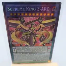 Yugioh! Supreme King Z-ARC - RA04-EN284 - Platinum Secret Rare - 1st Edition NM - Image 1