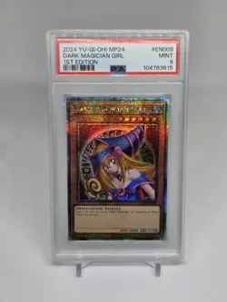 Yugioh PSA 9  Dark Magician Girl MP24-EN009 QCR 1st Edition - Image 2
