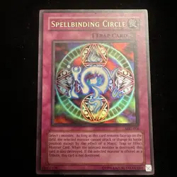 Yugioh!  TCG Spellbinding Circle - MRL-006 - Ultra Rare - Unlimited Edition - Image 1