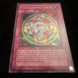 Yugioh!  TCG Spellbinding Circle - MRL-006 - Ultra Rare - Unlimited Edition - Image 2