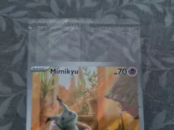 Mimikyu SVP 075 Promo Pokemon Card Paldean Fates Brand New & Sealed - Image 2