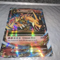 PokÃ©mon TCG XY Evolutions 2016 M Charizard EX 13/108 Ultra Rare Holo Card LP - Image 1