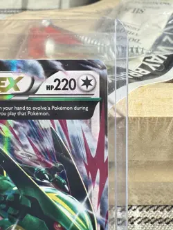 M Rayquaza EX 76/108 Ultra Rare Holo XY Roaring Skies 2015 Pokemon NM-MINT  - Image 3