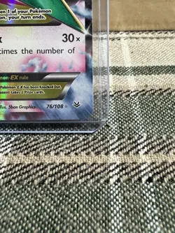 M Rayquaza EX 76/108 Ultra Rare Holo XY Roaring Skies 2015 Pokemon NM-MINT  - Image 6